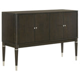 Furniture City Houma - Coaster - Reseda 4-door Dining Sideboard Server with Shelves Ash Brown - 193675