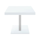 Brooklyn Rectangular 63-inch Dining Table White High Gloss