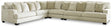 Furniture City Houma - Ashley Furniture - Rawcliffe Sectional - LAF 3-Piece Sectional / Parchment - 19604S1
