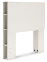 Aprilyn - Twin Bookcase Headboard - White