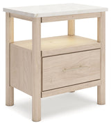 Cadmori - One Drawer Night Stand - Two-Tone