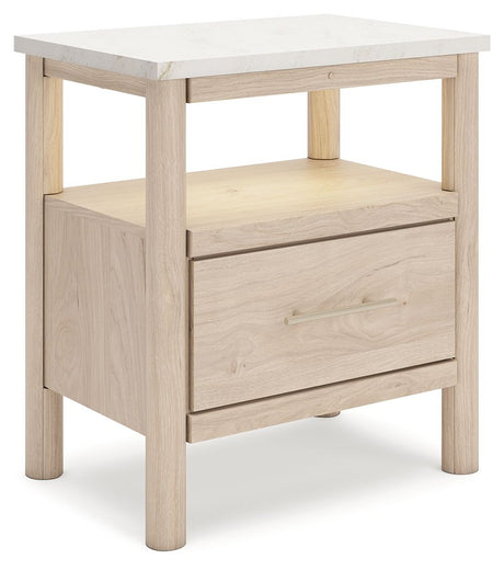 Cadmori - One Drawer Night Stand - Two-Tone