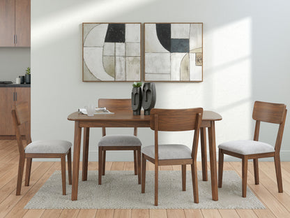 Tameride - Dining Room Table Set (Set of 5) - Brown