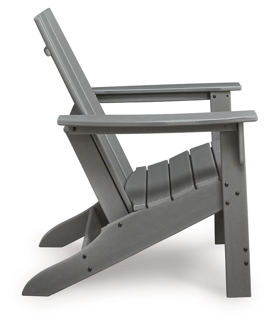 Cove Beach - Adirondack Chair - Gray