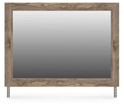 Rusticott - Bedroom Mirror - Brown
