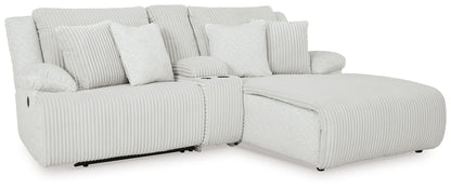 Top Tier - 3 Piece Reclining Sectional