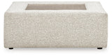 Ashbourne Estate - Oversized Accent Ottoman - Snowstone
