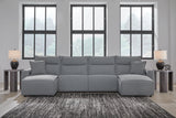 Modmax II - Reclining Sectional - Salt And Pepper