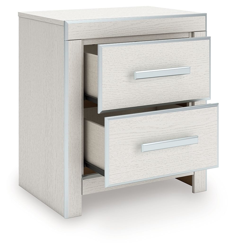 Zuraleus - Two Drawer Night Stand