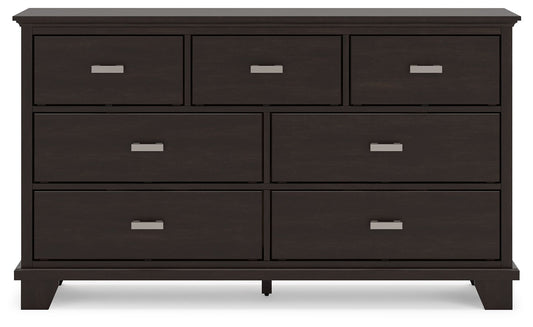 Covetown - Dresser - Dark Brown