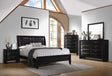 Furniture City Houma - Coaster - Briana 5-piece Queen Bedroom Set Black - 200701Q-S5