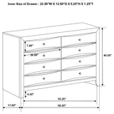 Briana 5-piece Queen Bedroom Set Black