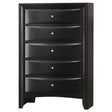 Furniture City Houma - Coaster - Briana 5-drawer Bedroom Chest Black - 200705