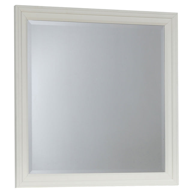 Furniture City Houma - Coaster - Sandy Beach Dresser Mirror Cream White - 201304