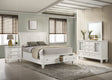 Furniture City Houma - Coaster - Sandy Beach 4-piece Queen Bedroom Set Cream White - 201309Q-S4