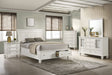 Furniture City Houma - Coaster - Sandy Beach 5-piece Queen Bedroom Set Cream White - 201309Q-S5
