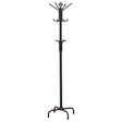 Furniture City Houma - Coaster - Collier 12 Hook Freestanding Coat Rack Hat Hanger Black - 2019