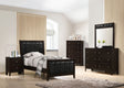 Furniture City Houma - Coaster - Carlton 5-piece Twin Bedroom Set Cappuccino - 202091T-S5