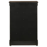 Louis Philippe 5-drawer Bedroom Chest Cappuccino