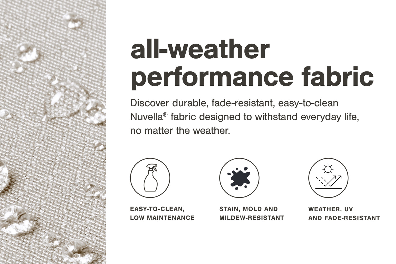 Visola Outdoor Loveseat, 2 Lounge Chairs and Coffee Table