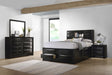 Furniture City Houma - Coaster - Briana 4-piece Queen Bedroom Set Black - 202701Q-S4