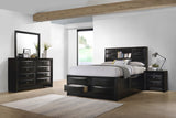 Furniture City Houma - Coaster - Briana 4-piece Queen Bedroom Set Black - 202701Q-S4