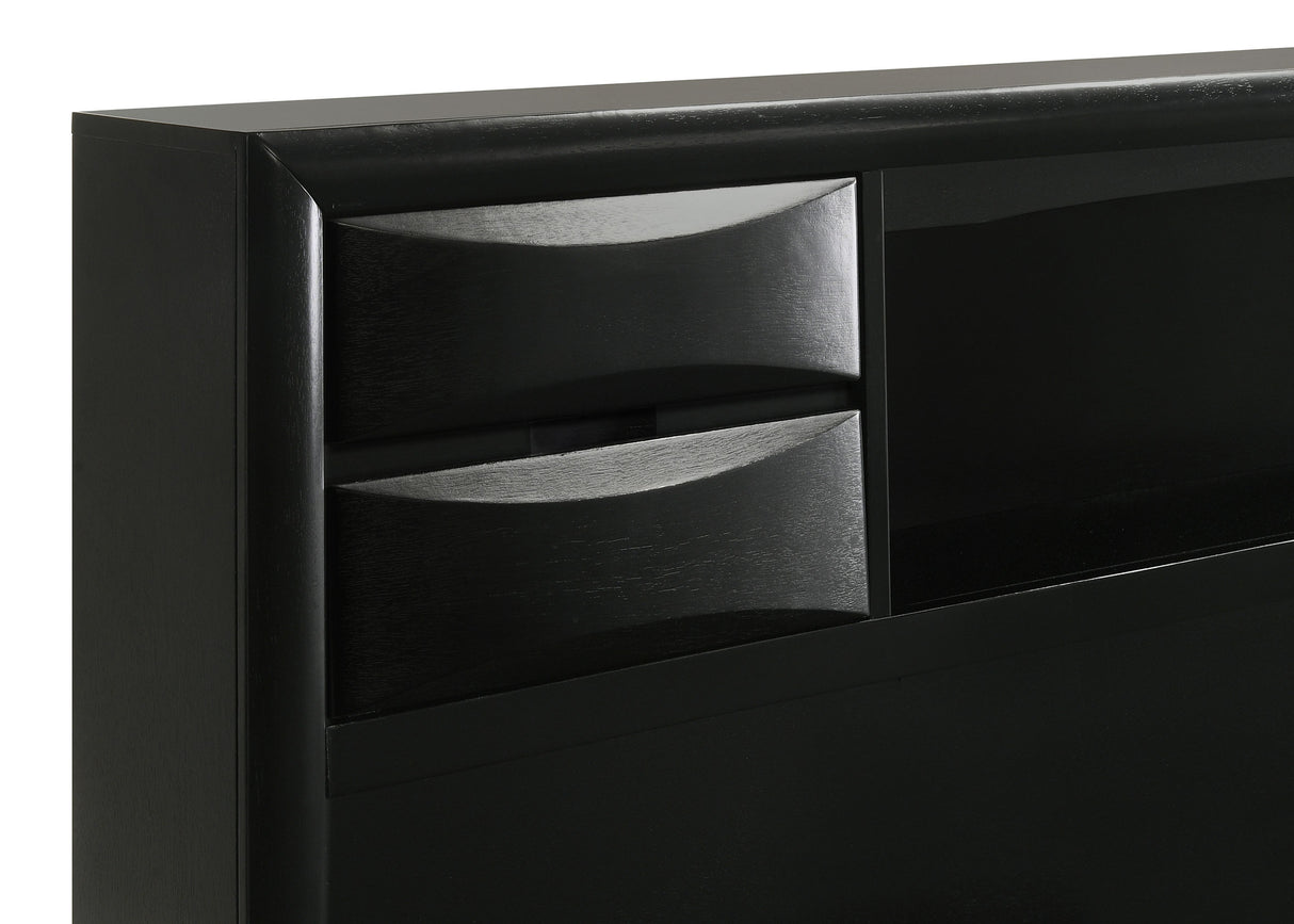 Briana 4-piece Queen Bedroom Set Black