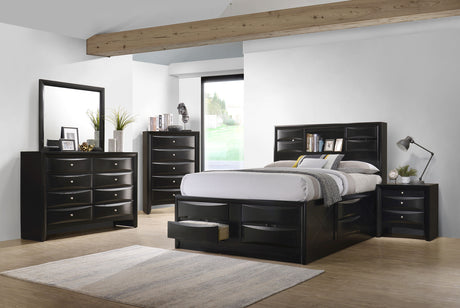Furniture City Houma - Coaster - Briana 5-piece Queen Bedroom Set Black - 202701Q-S5