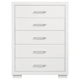 Jessica 5-drawer Bedroom Chest Snow White