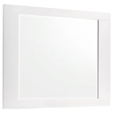 Felicity 5-piece Queen Bedroom Set White High Gloss
