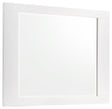 Furniture City Houma - Coaster - Felicity Dresser Mirror White High Gloss - 203504