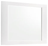 Furniture City Houma - Coaster - Felicity Dresser Mirror White High Gloss - 203504