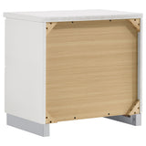 Felicity 5-piece Eastern King Platform Bedroom Set White