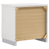 Felicity 4-piece California King Platform Bedroom Set White