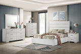 Felicity 53-inch Upholstered Full Platform Bed White
