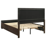 Kauffman 5-piece Queen Bedroom Set Dark Cocoa