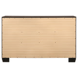 Kauffman 6-drawer Dresser Dark Cocoa