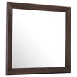 Furniture City Houma - Coaster - Kauffman Dresser Mirror Dark Cocoa - 204394