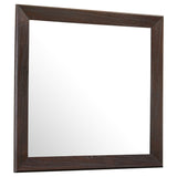 Furniture City Houma - Coaster - Kauffman Dresser Mirror Dark Cocoa - 204394