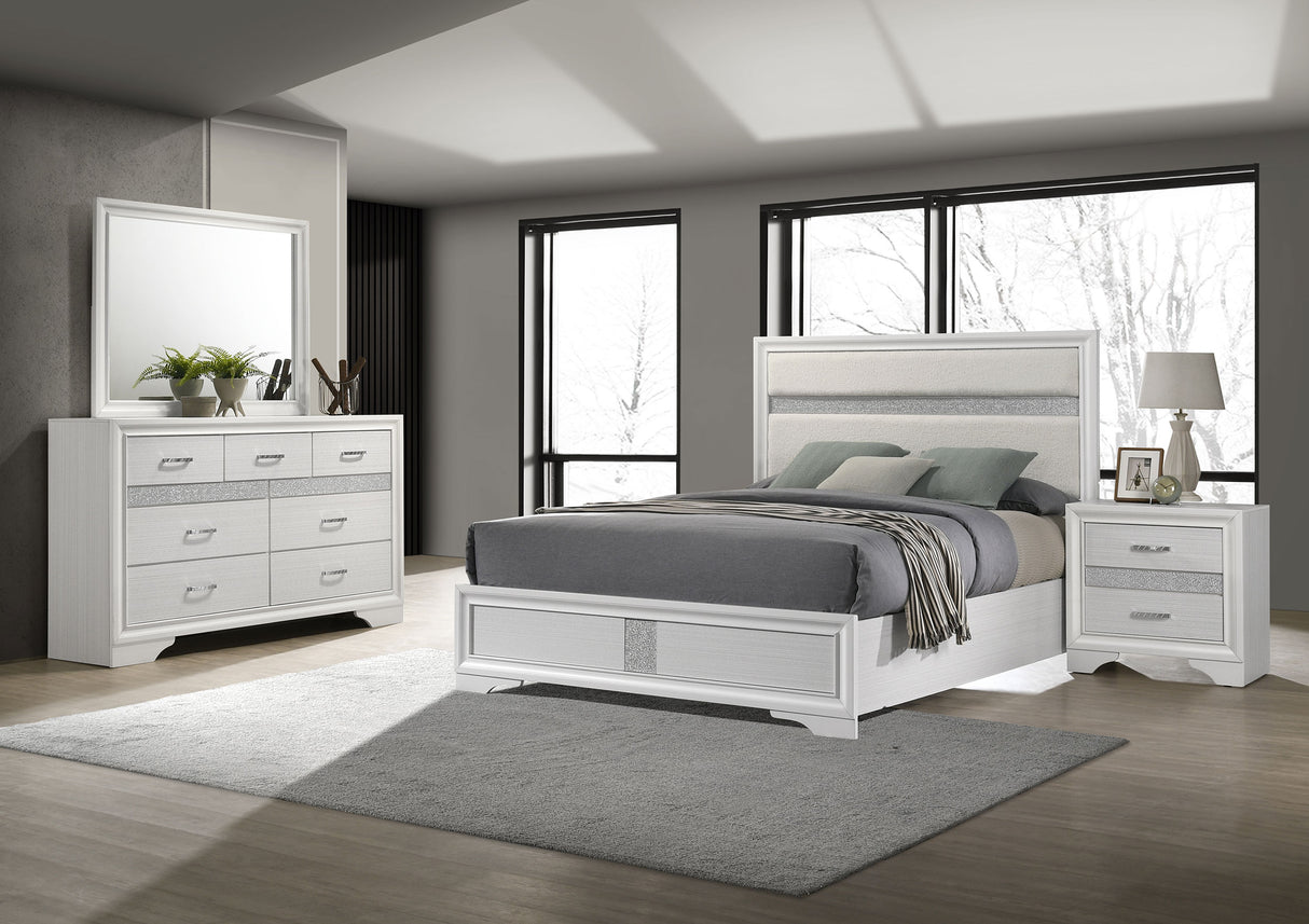 Furniture City Houma - Coaster - Miranda 4-piece Full Bedroom Set White - 205110F-S4