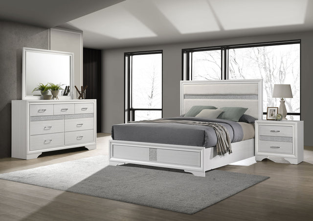 Furniture City Houma - Coaster - Miranda 4-piece Full Bedroom Set White - 205110F-S4