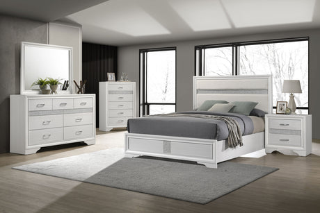 Furniture City Houma - Coaster - Miranda 5-piece Full Bedroom Set White - 205110F-S5