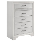 Furniture City Houma - Coaster - Miranda 5-drawer Bedroom Chest White - 205115