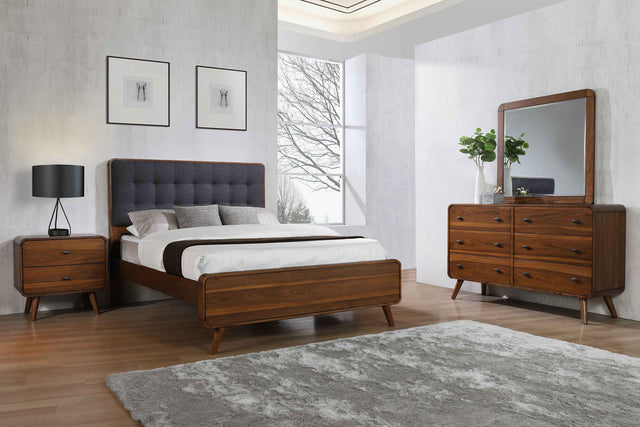 Furniture City Houma - Coaster - Robyn 4-piece Full Bedroom Set Dark Walnut - 205131F-S4