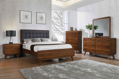 Furniture City Houma - Coaster - Robyn 5-piece Full Bedroom Set Dark Walnut - 205131F-S5