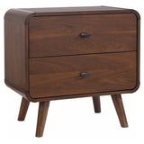 Robyn 4-piece California King Bedroom Set Dark Walnut