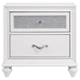 Barzini 4-piece Queen Bedroom Set White