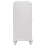 Barzini 7-drawer Dresser White