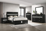 Furniture City Houma - Coaster - Miranda 5-piece Full Bedroom Set Black - 206360F-S5