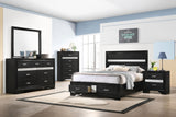 Furniture City Houma - Coaster - Miranda 5-piece Full Bedroom Set Black - 206361F-S5